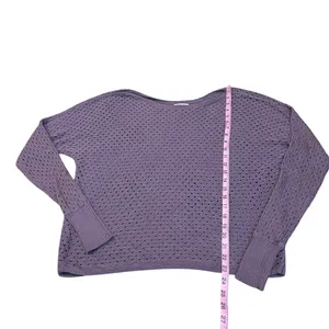 3/$15 EE:SOME purple sweater thumbnail 3