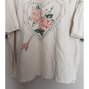 Free People We The Free Love Rose Tee Ivory Women's Size Small thumbnail 5
