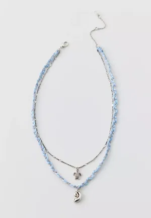 Urban Outfitters Dylan Shell Charm Layering Necklace thumbnail 2