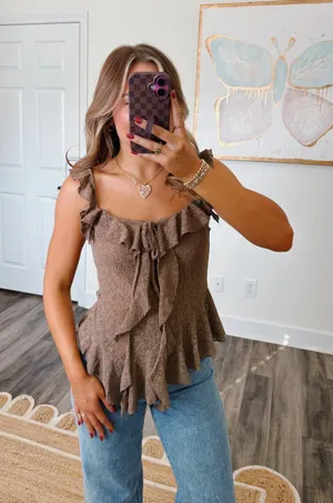 Brown top thumbnail 1
