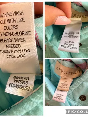 Appleseed's Women's Reversible Quilted Vest in Aqua Blue w/ Plaid Lining Size S thumbnail 2