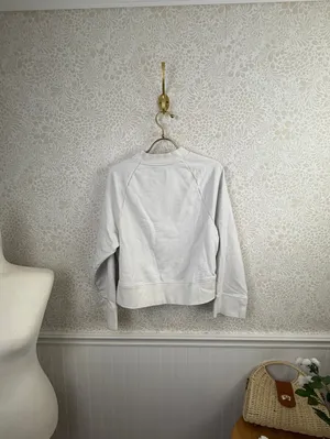 On Running Women's Undyed White Cotton Crew Neck Sweatshirt - Size - Medium thumbnail 8