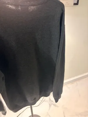 TC Black Crewneck Sweatshirt with Niagara Falls Red & Blue Graphic thumbnail 5