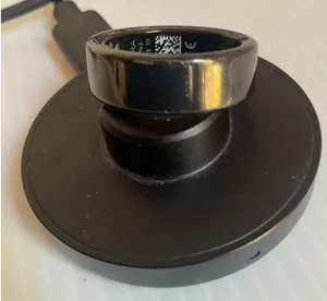 Oura Ring Gen 3 Heritage Black Size 10 Smart Ring Charger Cable Box thumbnail 1
