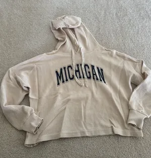 University of Michigan cropped hoodie thumbnail 1