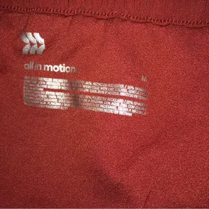 Copy- All in motion black athletic shorts size med NWOT the orange or sold thumbnail 3