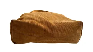 Madewell Zip-Top Transport Crossbody: Corduroy Suede Edition in Boutique Gold thumbnail 2