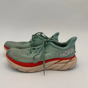 Hoka One Women's Clifton Mint Aqua Running Shoes Sneakers Size 8 thumbnail 5