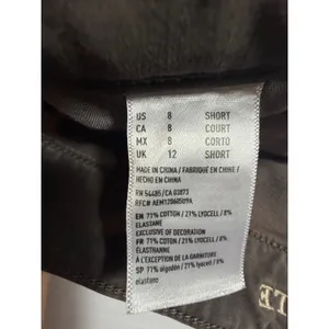 American Eagle Super Stretch X Jegging Pants Women's Size 8‎ Short Gray thumbnail 5