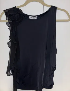 Princess Polly Black Top thumbnail 1
