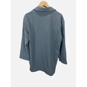 ASTR The Label Shift Dress Women Medium Blue V-Neck Long Sleeve Mini ADR102433 thumbnail 6