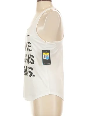 Nike Women's Size S Dri-FIT "Nike Runs This" Graphic Running Tank Top. NWT thumbnail 12