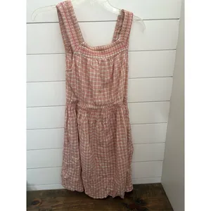 Old Navy‎ Women's Pink Gingham Sleeveless Knee Length Dress Size S thumbnail 5