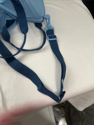 Target Light Blue Beach Duffel Bag with adjustable, removable strap NWT thumbnail 4