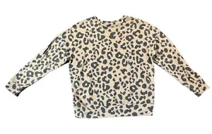 Cherish Women’s Leopard Soft Sweatshirt Medium thumbnail 1