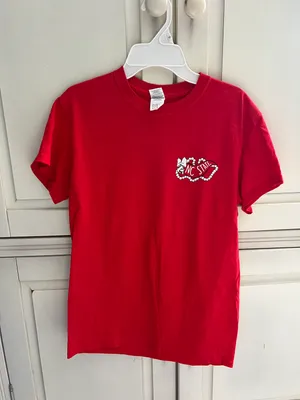 Gildan NC State T-Shirt Red Small thumbnail 1