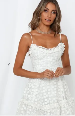 White Dress Size L thumbnail 4