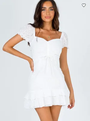 Princess Polly Dress White thumbnail 2