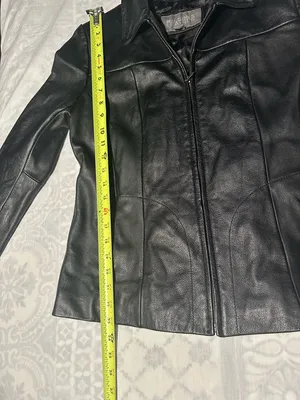 Wilsons Leather Women's Black Zip-Front Leather Jacket thumbnail 10