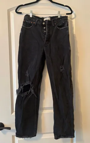 Abercrombie High-Rise Jeans The Dad thumbnail 1