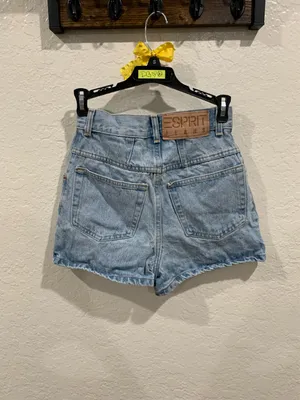 Esprit Vintage High Rise Denim Short Shorts thumbnail 4