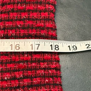Ann Taylor Textured Red Midi Dress thumbnail 13