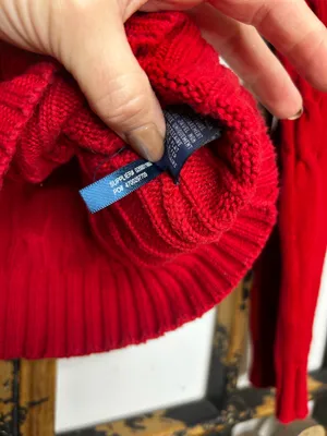 Vintage Polo Ralph Lauren Sweater Knit Chunky Cable thumbnail 5