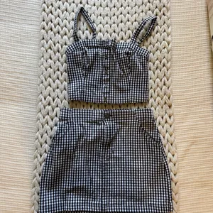 Hollister Gingham Set Two-Piece Skirt Top thumbnail 2