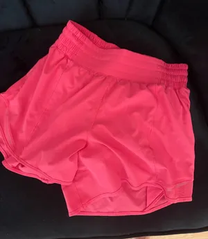 Lululemon Shorts Hot Hotty Pink Hot thumbnail 1