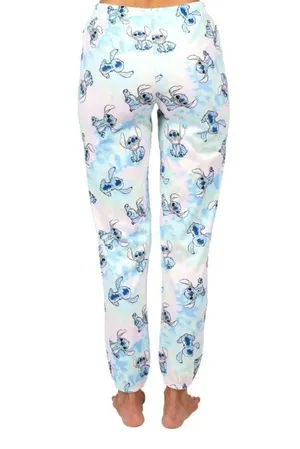 Disney Stitch Womens Cotton Pajama Pants, Sleepwear Bottoms, Stitch thumbnail 3