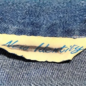 Vintage New Identity Denim Jacket Boho Lace Trim Button Front Cotton India~ M💛 Blue Size M thumbnail 12