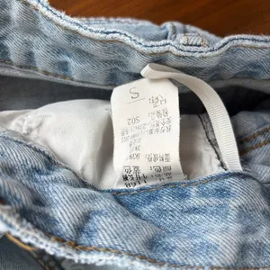 Women's Light Wash High Waisted Wide Leg Jeans Light Blue Denim Pants Y2K Small thumbnail 5