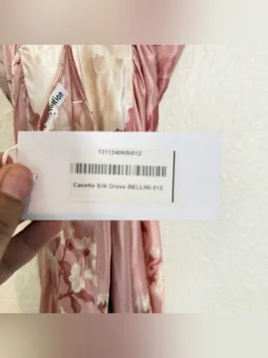 NWT reformation floral casette Silk Maxi Dress thumbnail 12