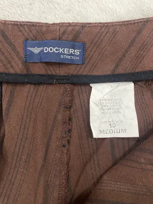 Dockers Brown Pants Size 10 thumbnail 6