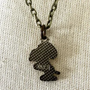 Snoopy Heart Pendant Necklace – Vintage thumbnail 5
