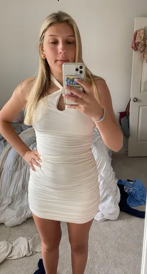 Princess Polly White Dress thumbnail 1