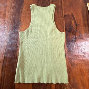 Madewell Womens Ribbed High Neck Tank Top Green Size M CKP478690011 thumbnail 2