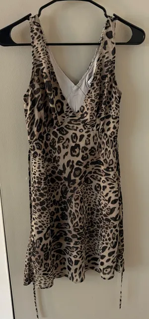 Princess Polly Nellie Mini Dress Leopard Print Size Women’s 2 - XS thumbnail 1