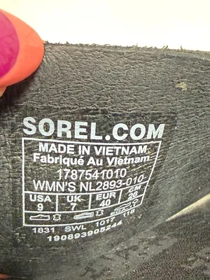 Sorel Ella Leather Cross Ankle Sandals thumbnail 7