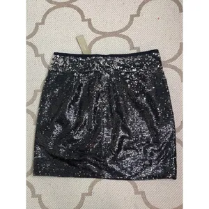 J. Crew sequin classic mini pleated front pockets skirt, size 4, 28623,MSRP $138 thumbnail 8