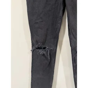 Abercrombie & Fitch Womens the 90s Straight Ultra High Rise Jeans 27/ 4R 2402 thumbnail 3