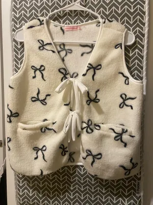 New Without Tag Seventh & Sunset Fleece Vest Size 8 thumbnail 1