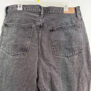 Madewell Baggy Tapered Jeans 32T Mackinnon Wash Charcoal Gray Tall thumbnail 4