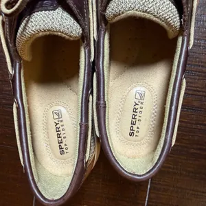 Sperry Top-Sider Womens Brown Leather Boat Shoes Preppy Nautical Size 6.5M thumbnail 7