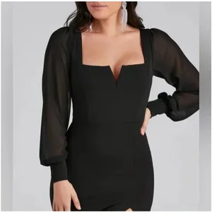 Windsor Black Formal Dress Long thumbnail 2