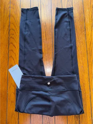 Lululemon Invigorate High Rise 25” With Pockets Black Size 6 NWT thumbnail 1