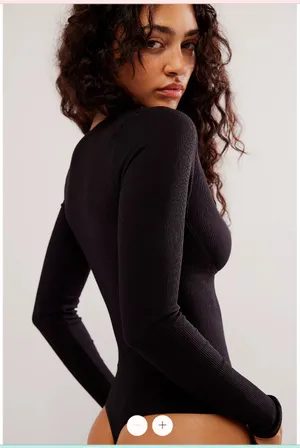 NWT Black Onesie Stretch Long sleeve thumbnail 3