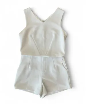 She + Sky White 2 Piece Short Set Size Medium thumbnail 2