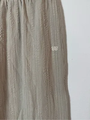 Albion Cropped Wide Leg Cotton Pants thumbnail 2