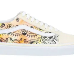 Vans Old Skool Bandana Flame Beige Orange size 8.5 thumbnail 3